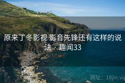 原来丁冬影视 影音先锋还有这样的说法 · 趣闻33
