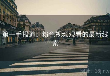 第一手报道：粉色视频观看的最新线索