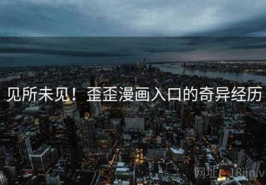 见所未见！歪歪漫画入口的奇异经历