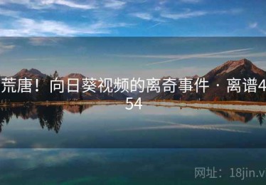 荒唐！向日葵视频的离奇事件 · 离谱454