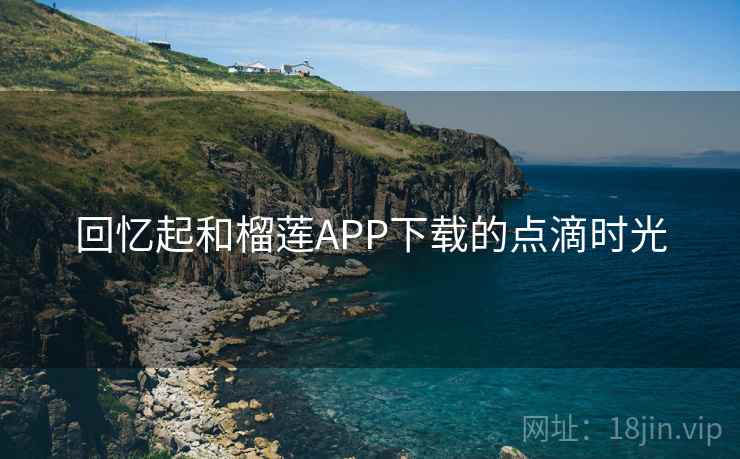 回忆起和榴莲APP下载的点滴时光